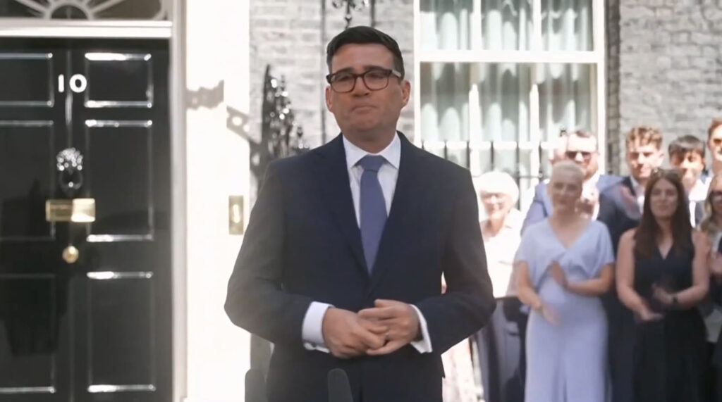 【日英字幕】アンディ・バーナム英首相の就任演説「希望を取り戻す」イギリス英語 時事英語